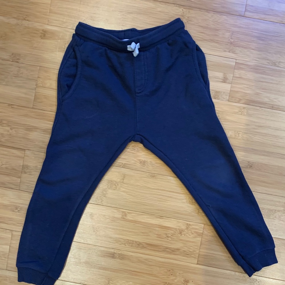 Boys Navy blue Zara joggers